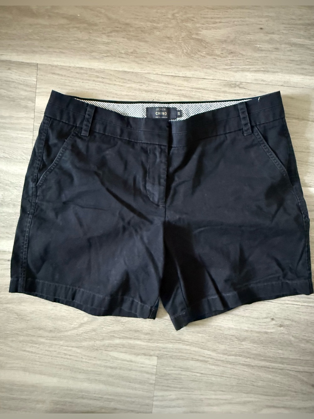 J. Crew Black Chino Women’s Shorts, Size 10
